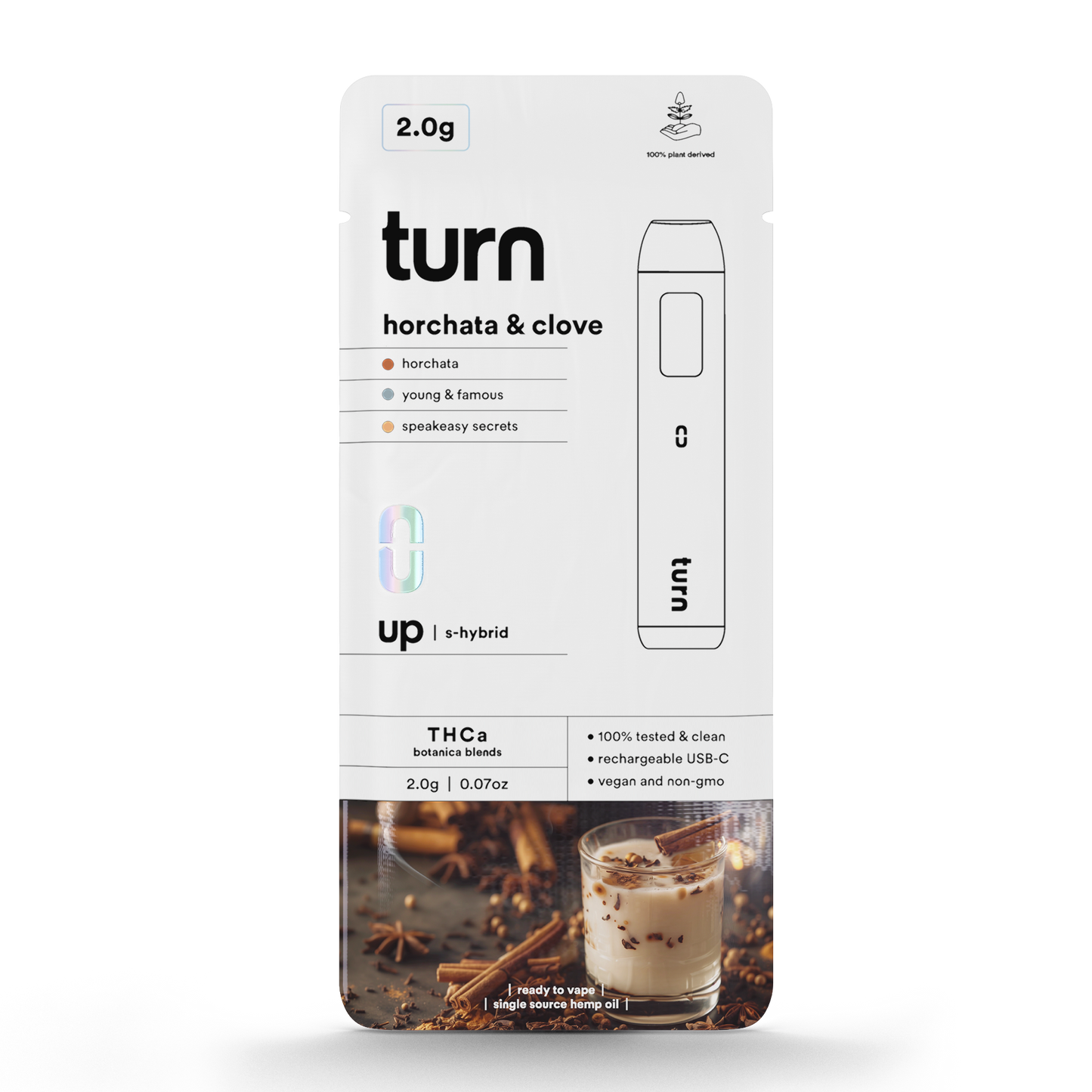 horchata & clove // 2.0g // thca