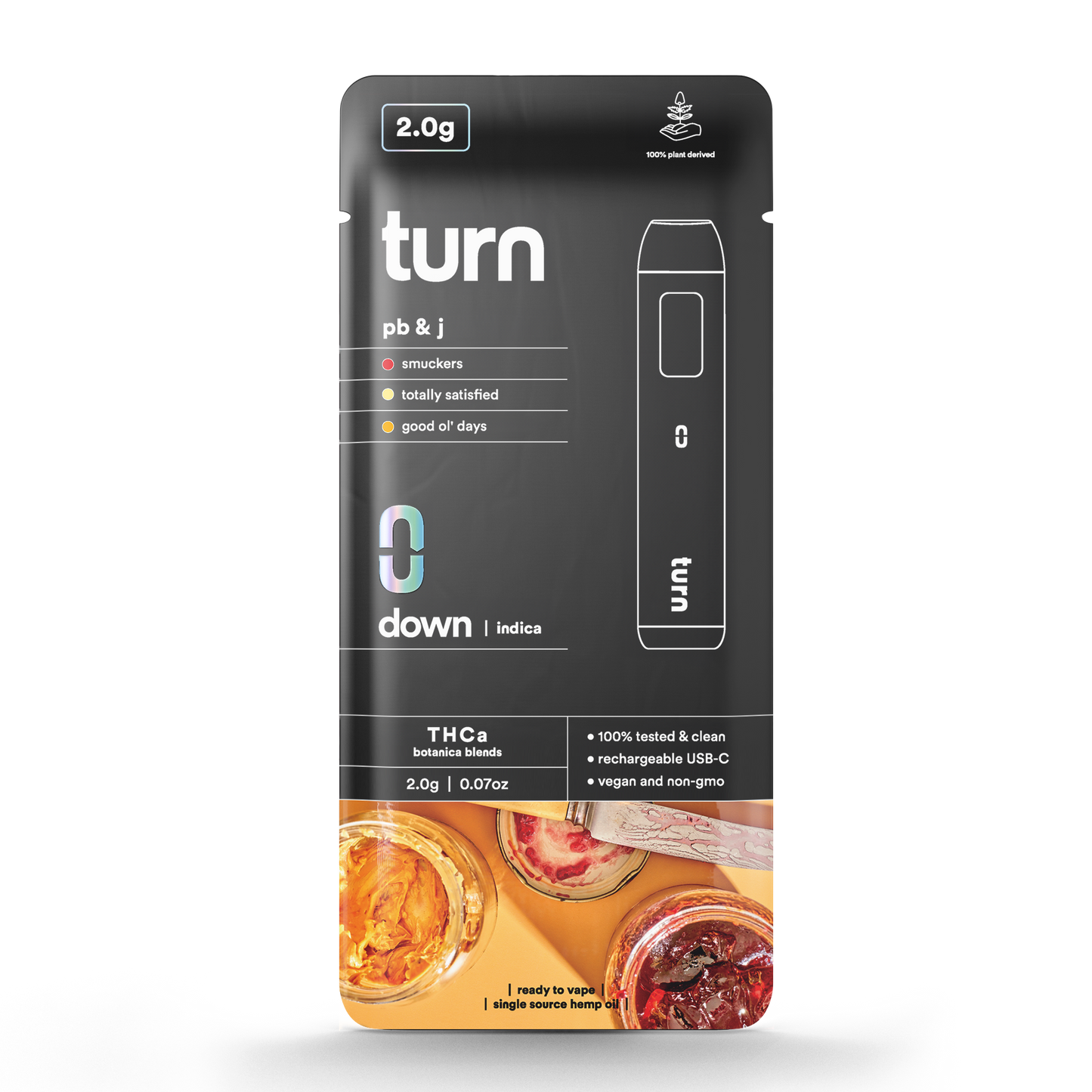 pb & j // 2.0g // thca