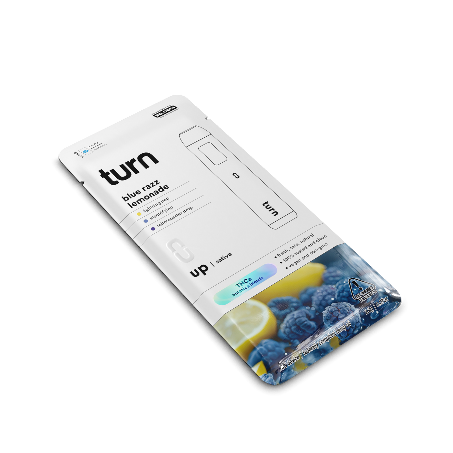 blue razz lemonade // 2.0g // thca