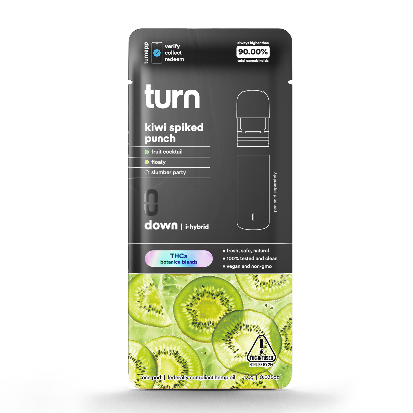 kiwi spiked punch // thca