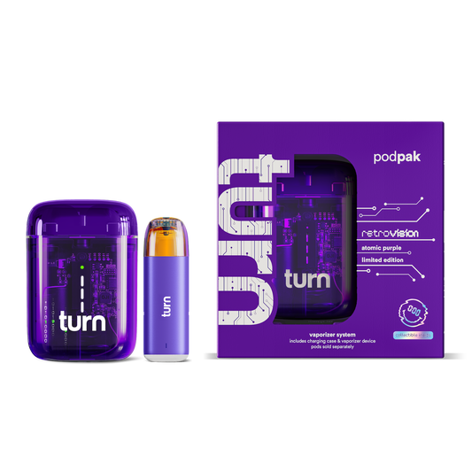 turn podpak // atomic purple