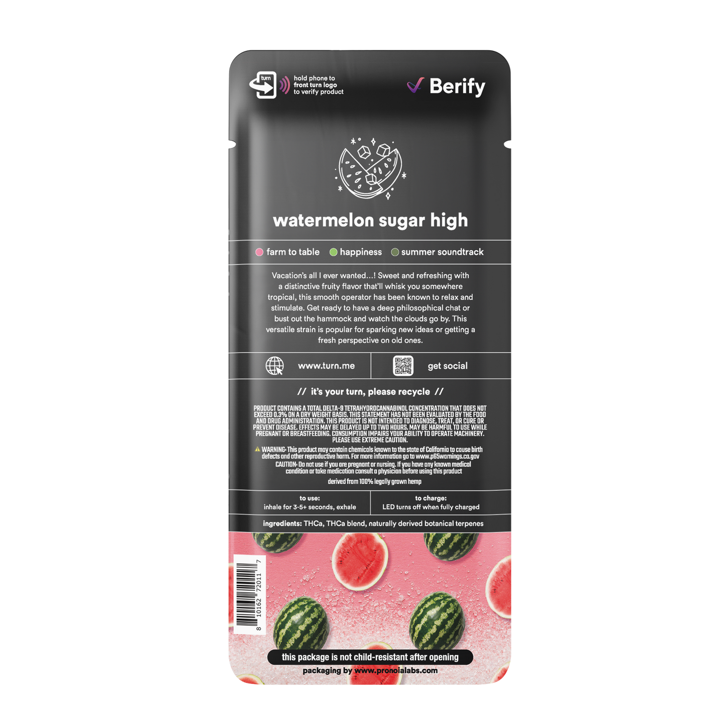 watermelon sugar high // 2.0g // thca
