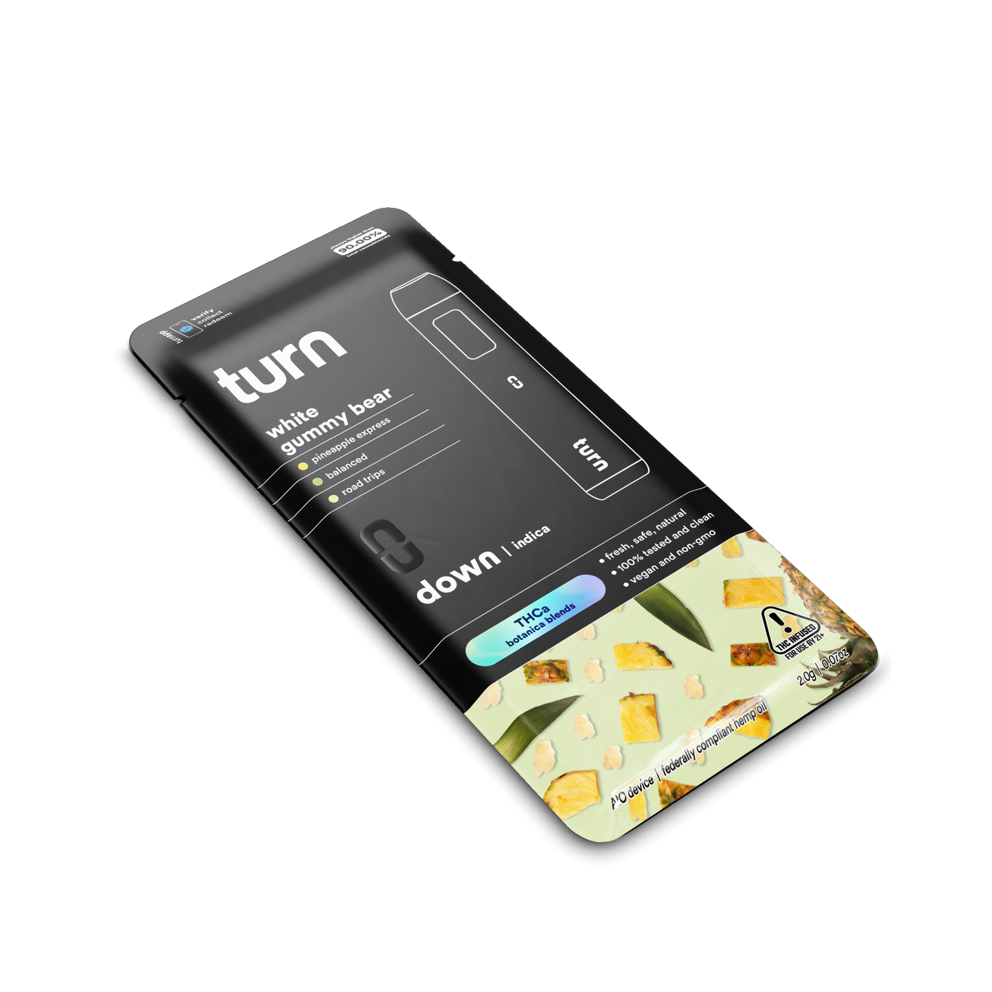 white gummy bear // 2.0g // thca