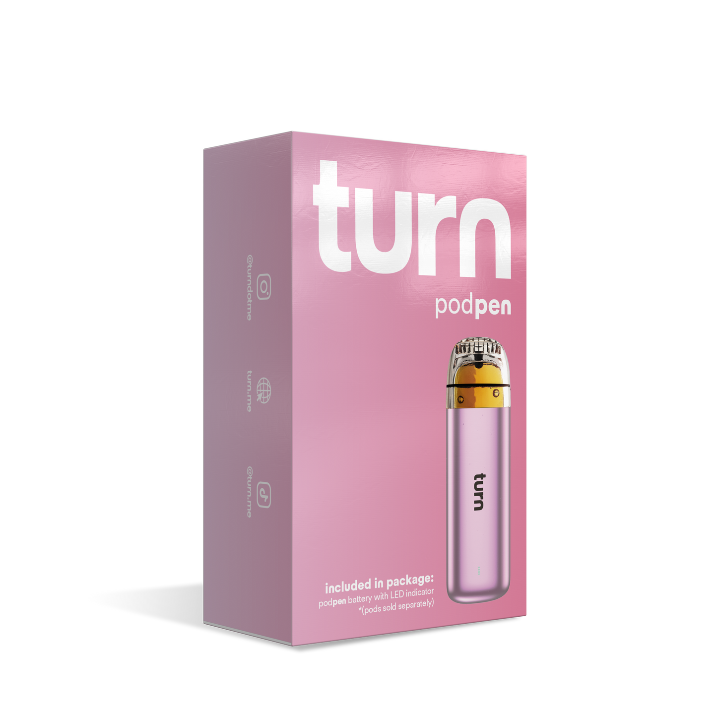 replacement podpen // battery // pink