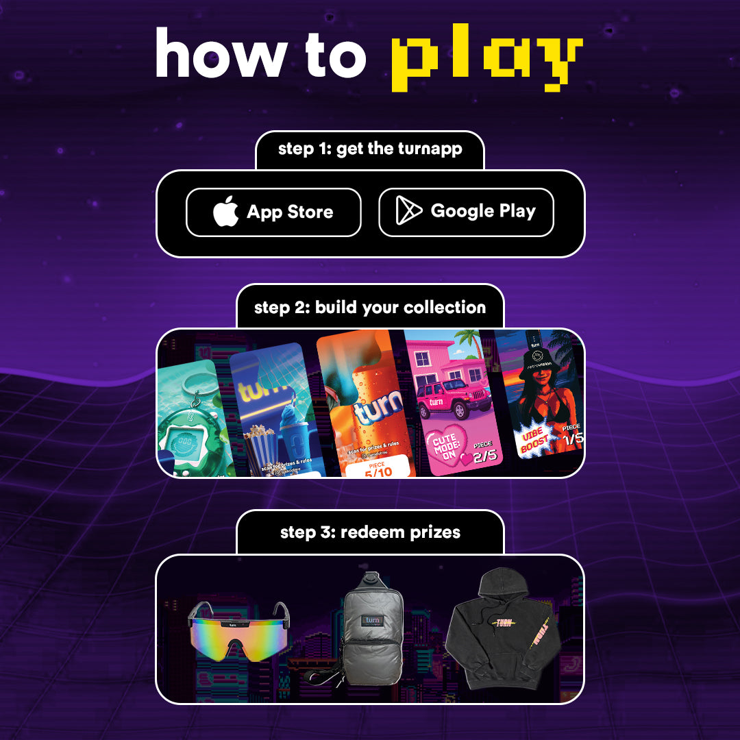 turn podpak // atomic purple