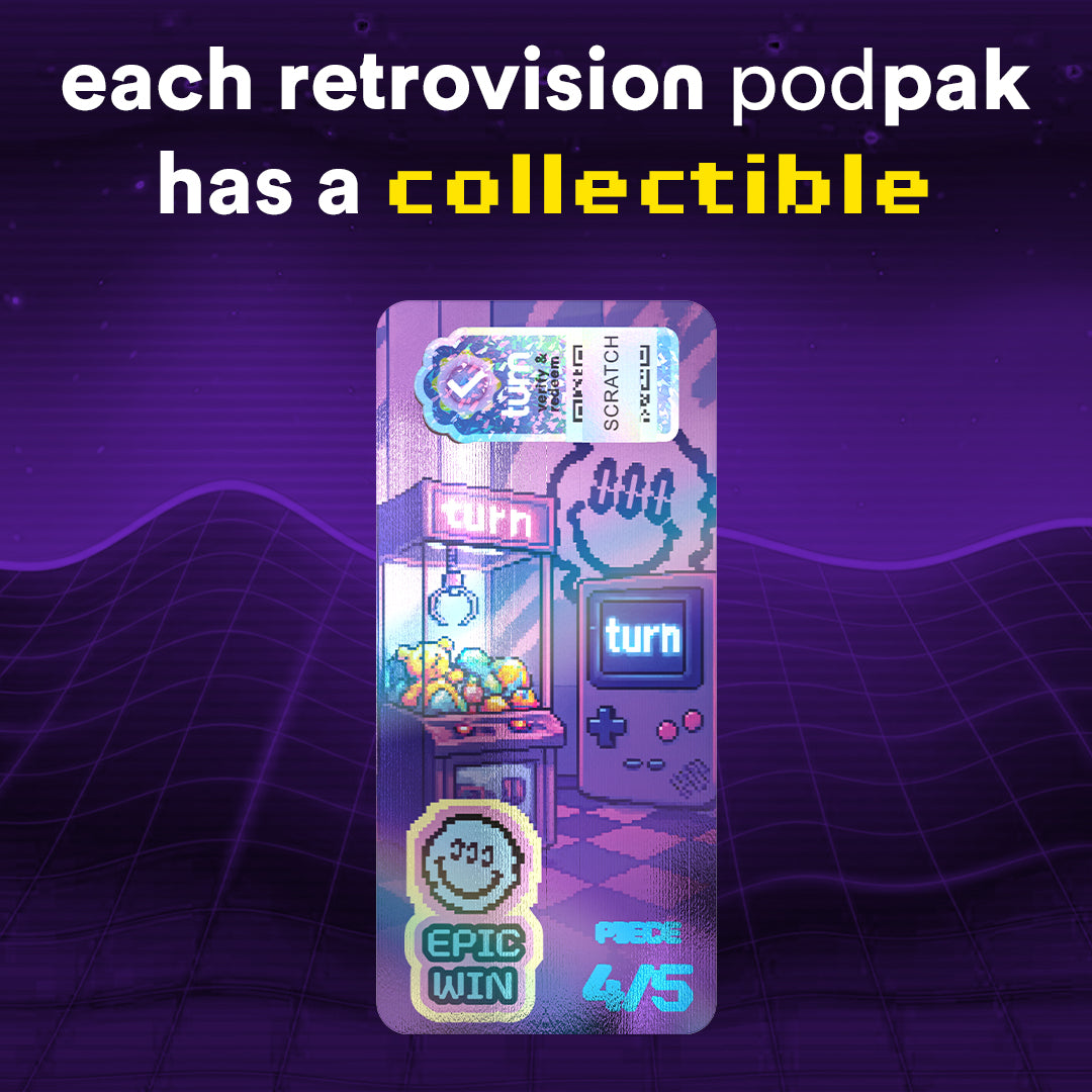 turn podpak // atomic purple