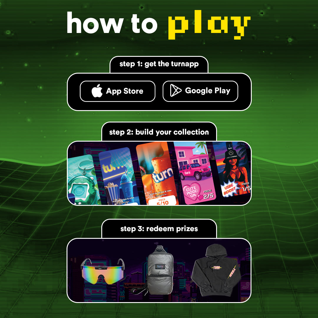 turn podpak // slime green