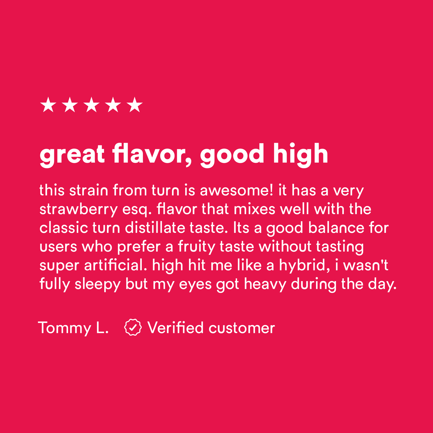 strawberry haze // 2.0g // thca