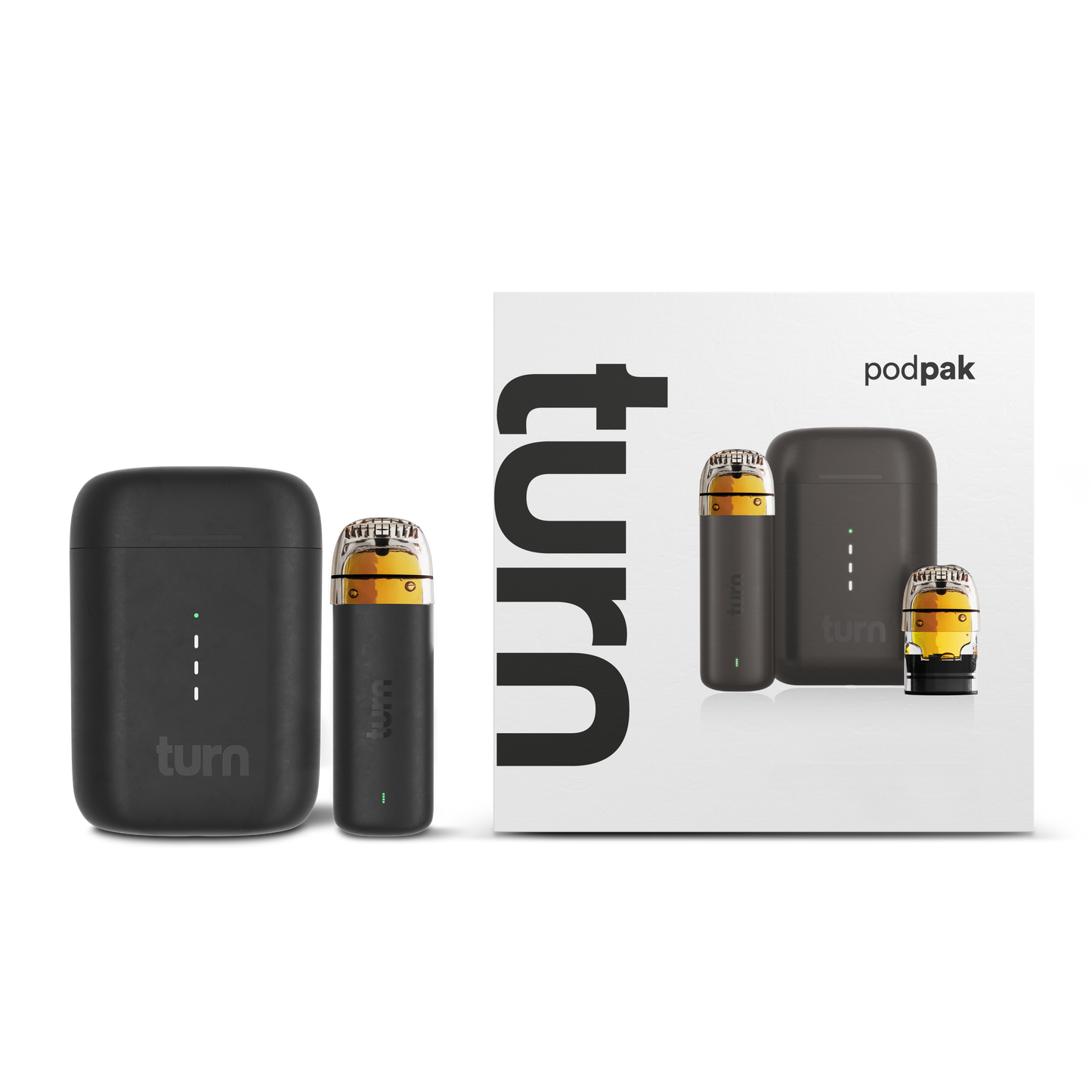 turn podpak // black