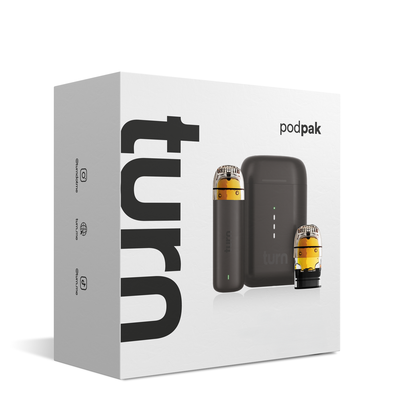 turn podpak // black