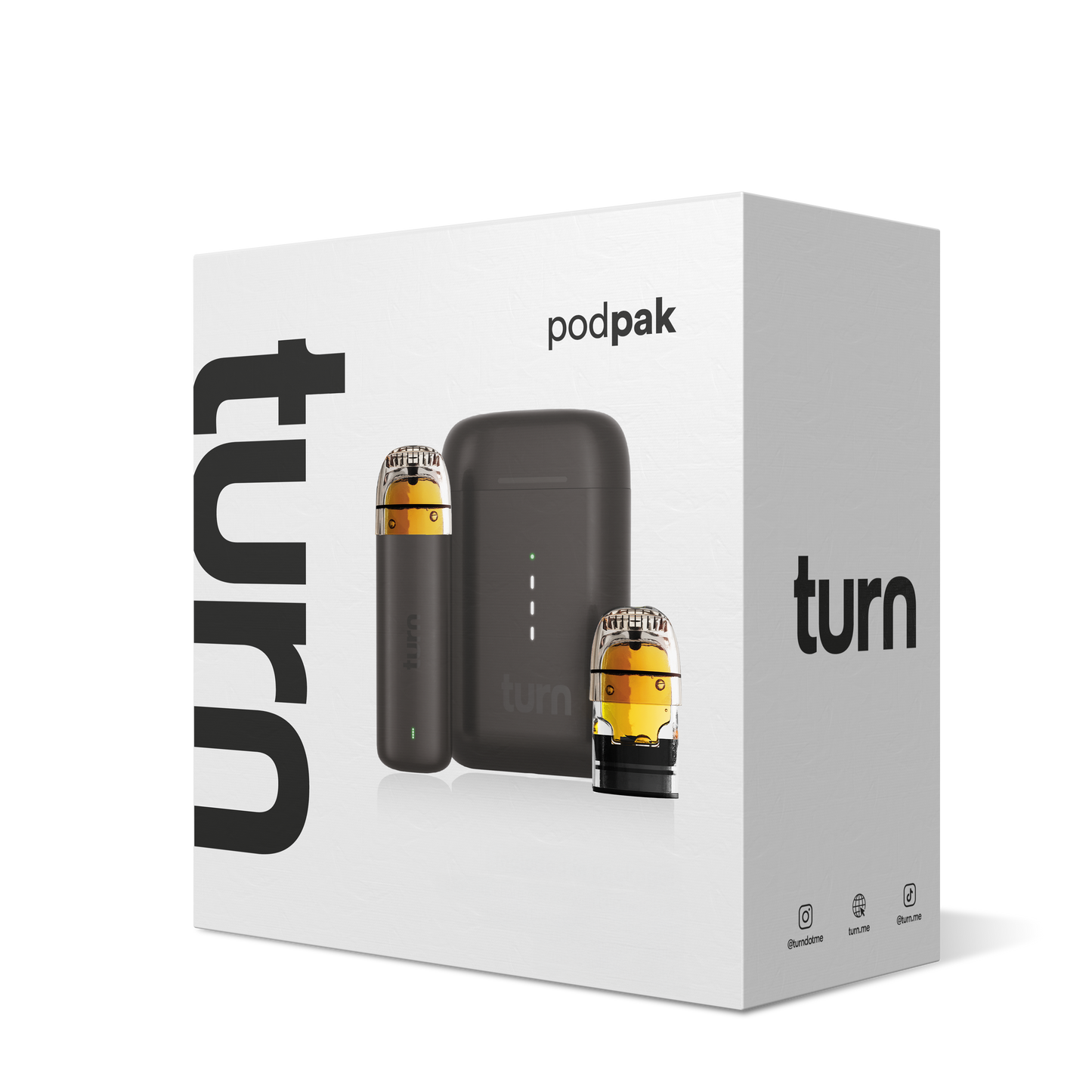 turn podpak // black