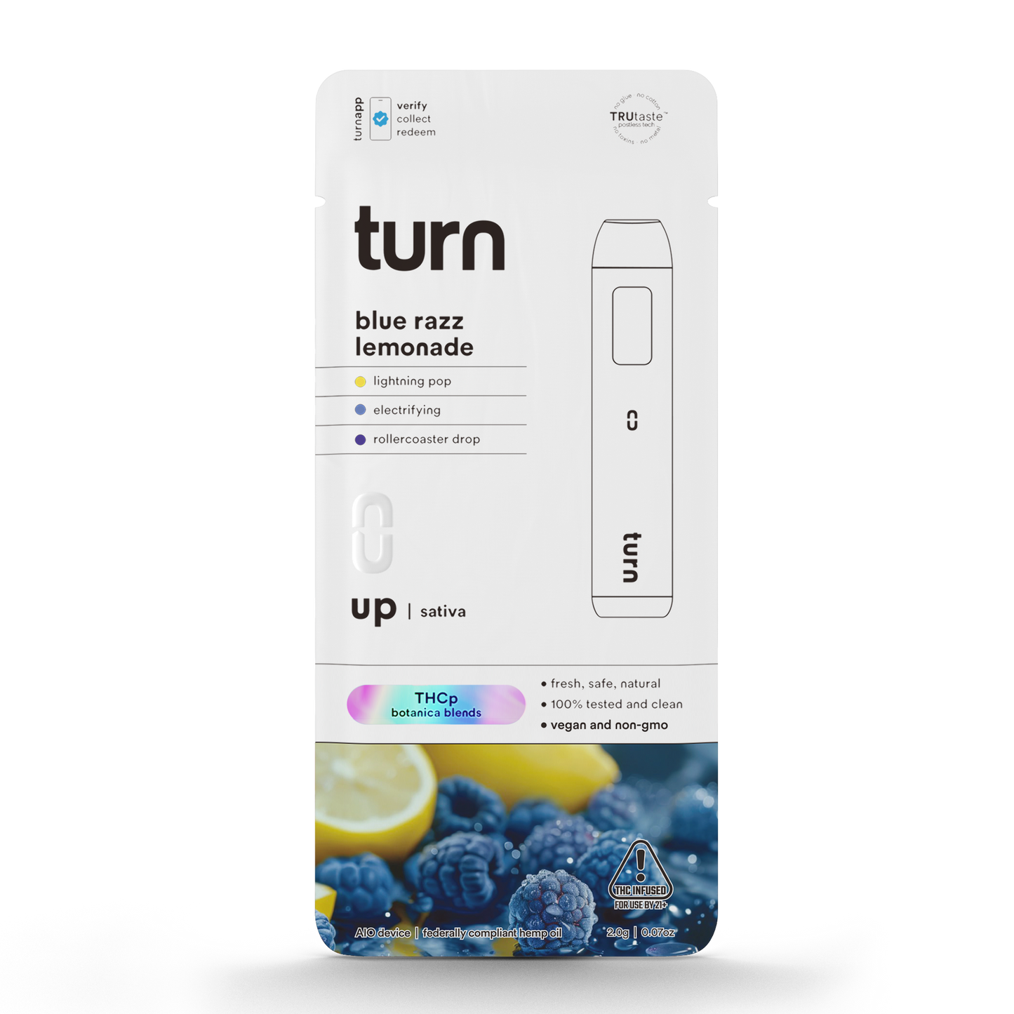 blue razz lemonade // 2.0g // thcp