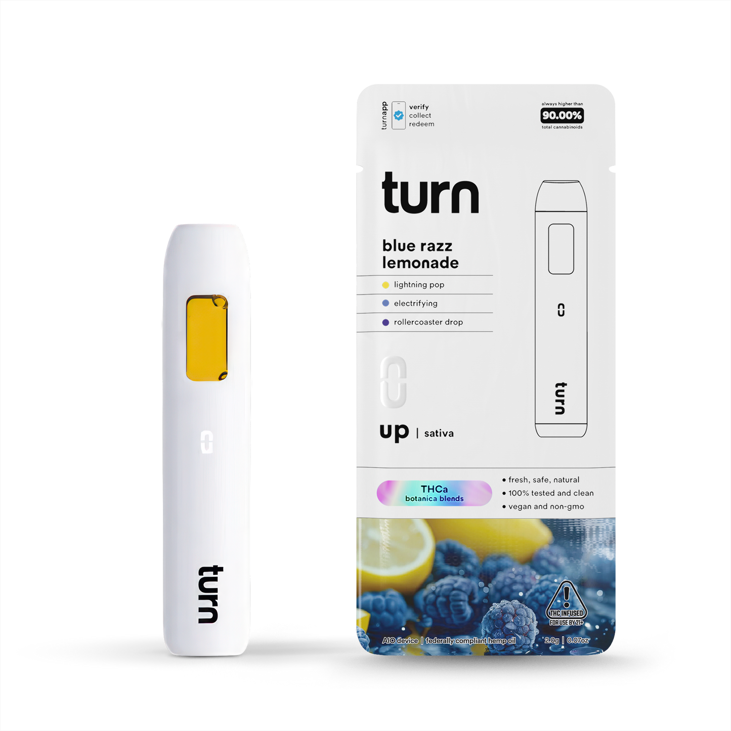 blue razz lemonade  // 2.0g // thca