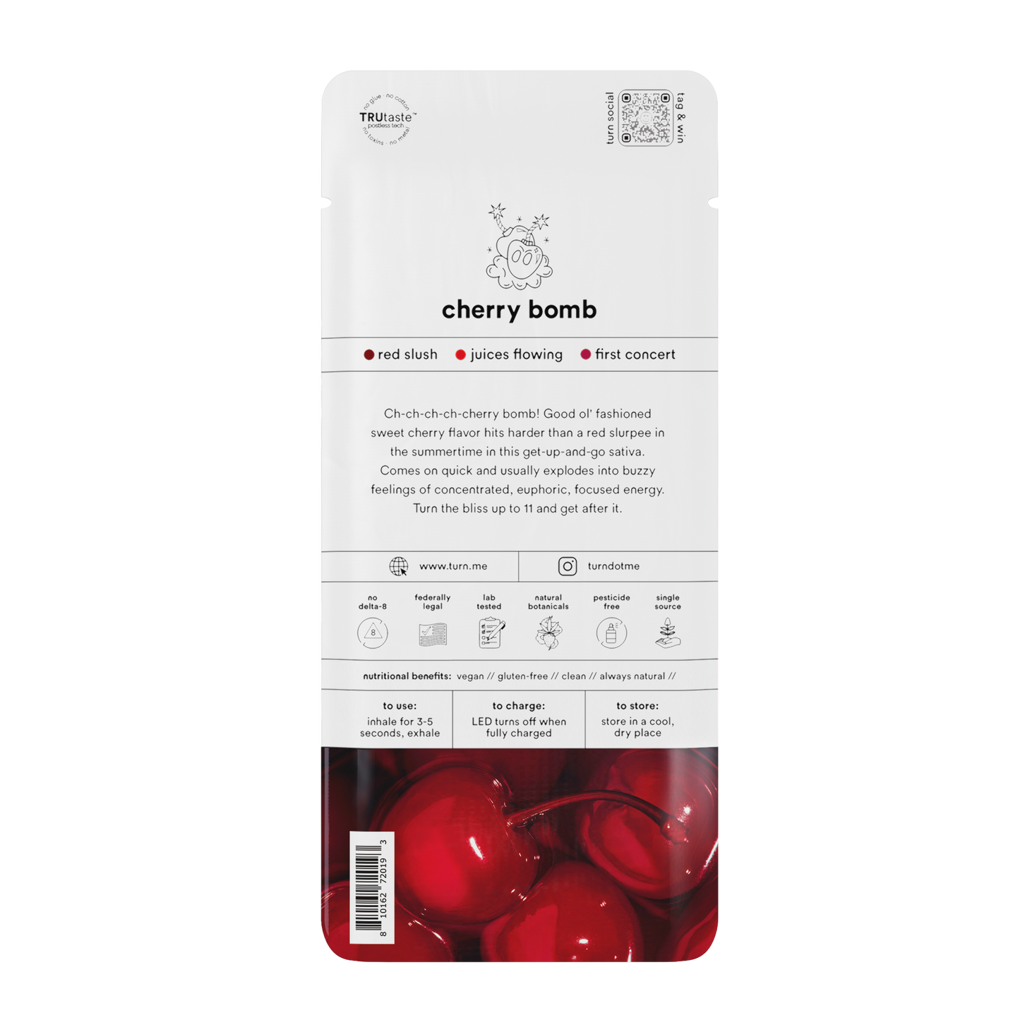 cherry bomb // 2.0g // thca