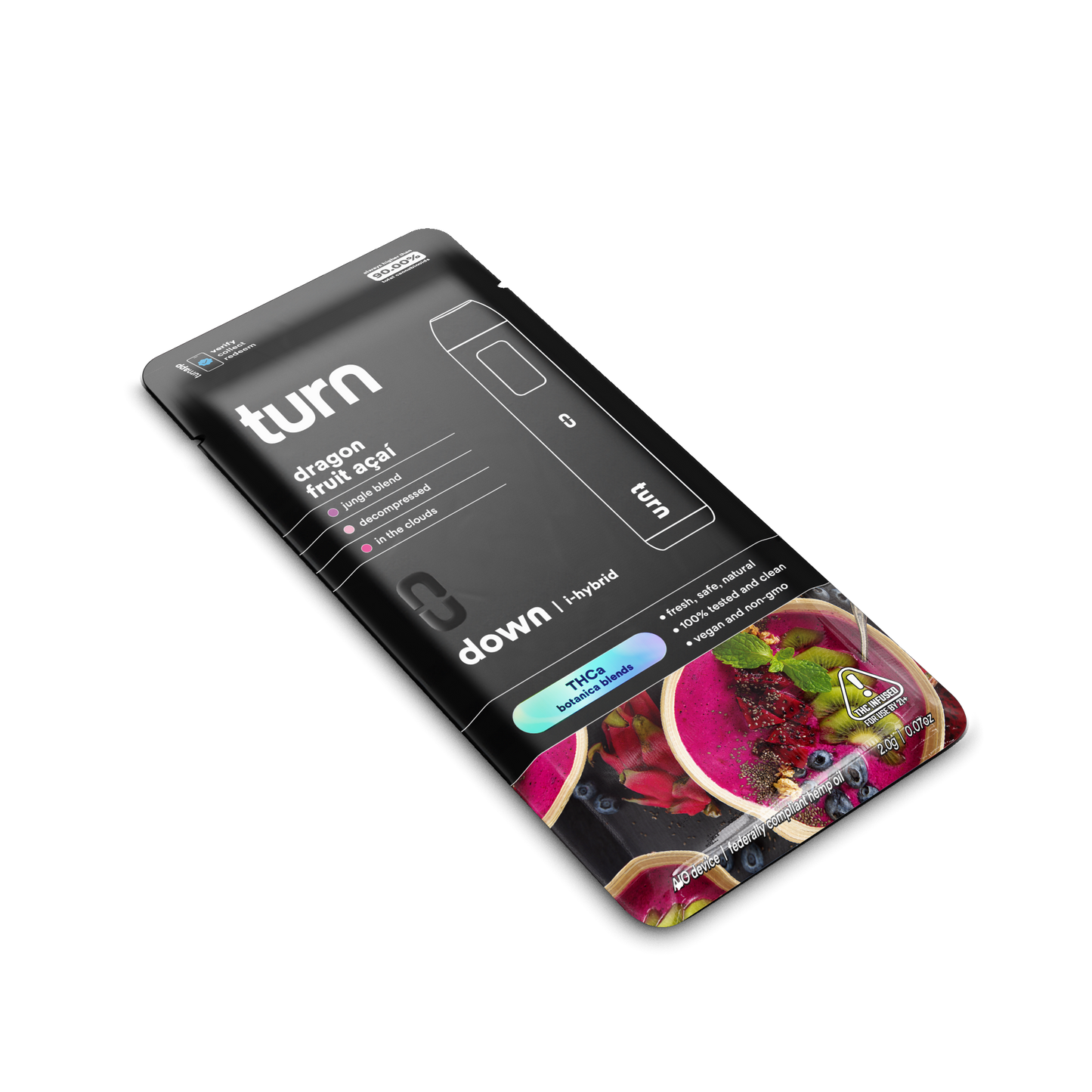 dragon fruit açaí // 2.0g // thca