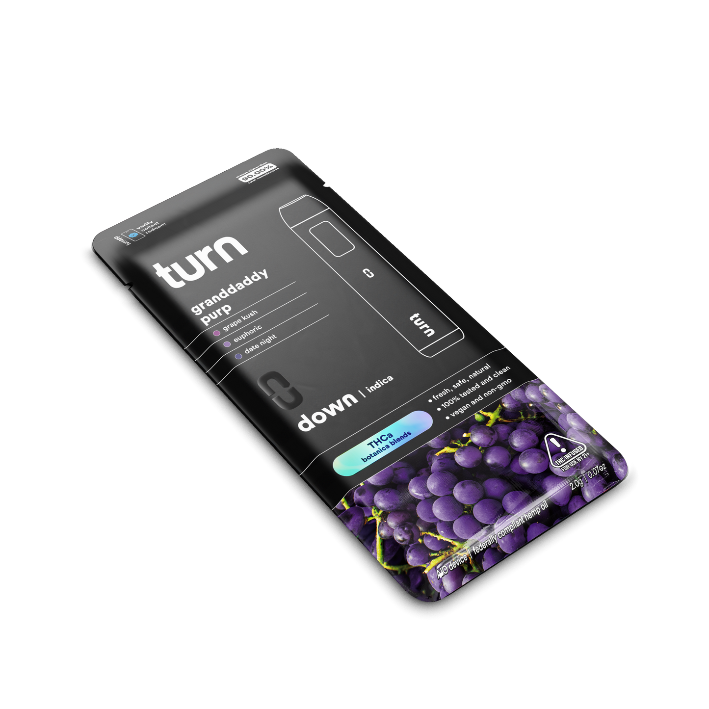 granddaddy purp // 2.0g // thca