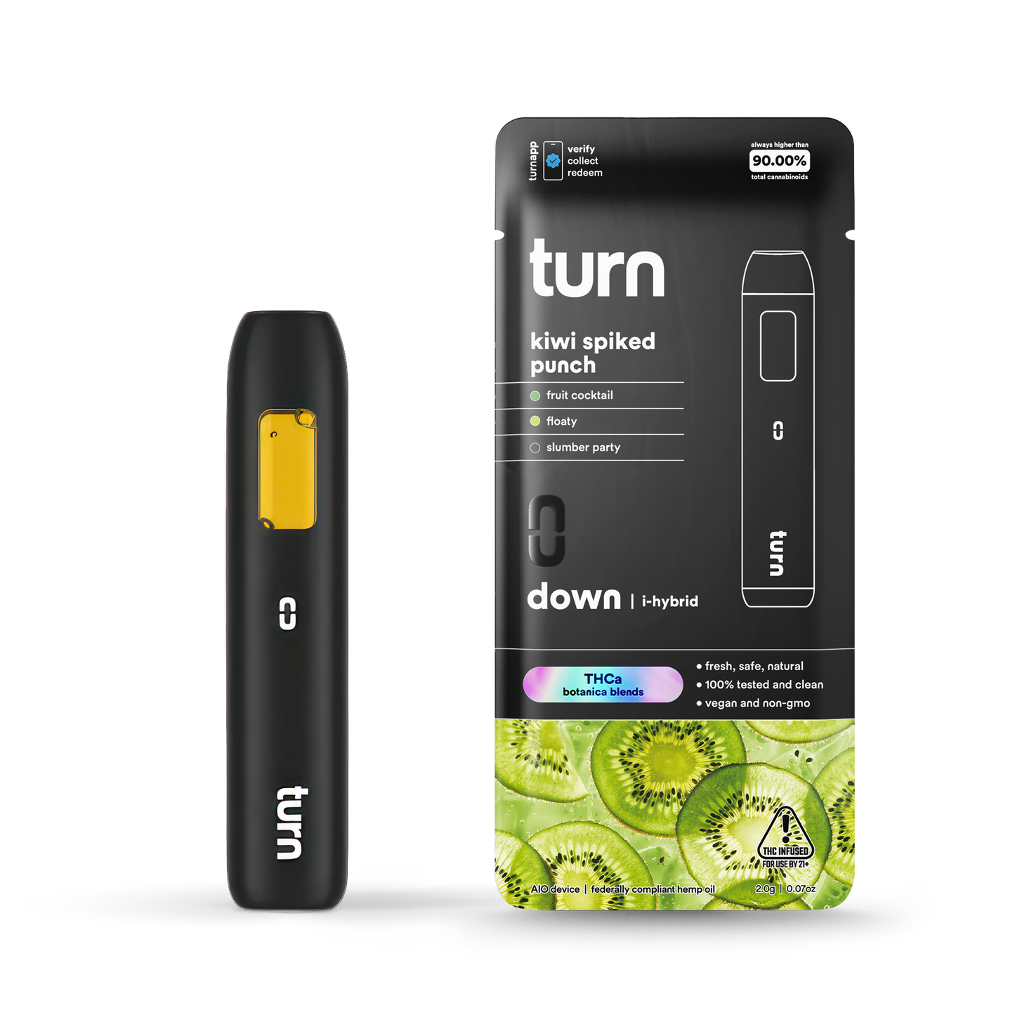 kiwi spiked punch // 2.0g // thca