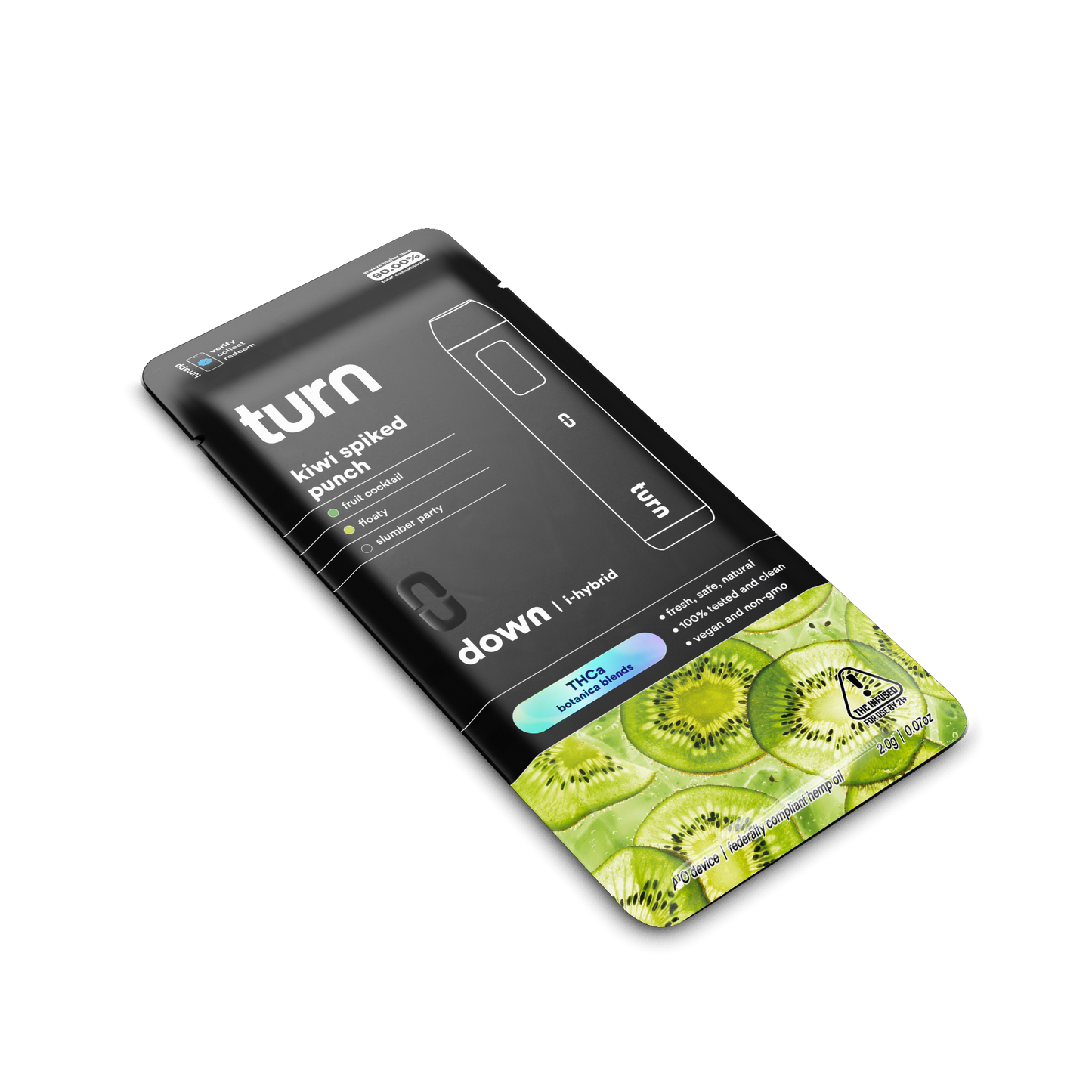 kiwi spiked punch // 2.0g // thca