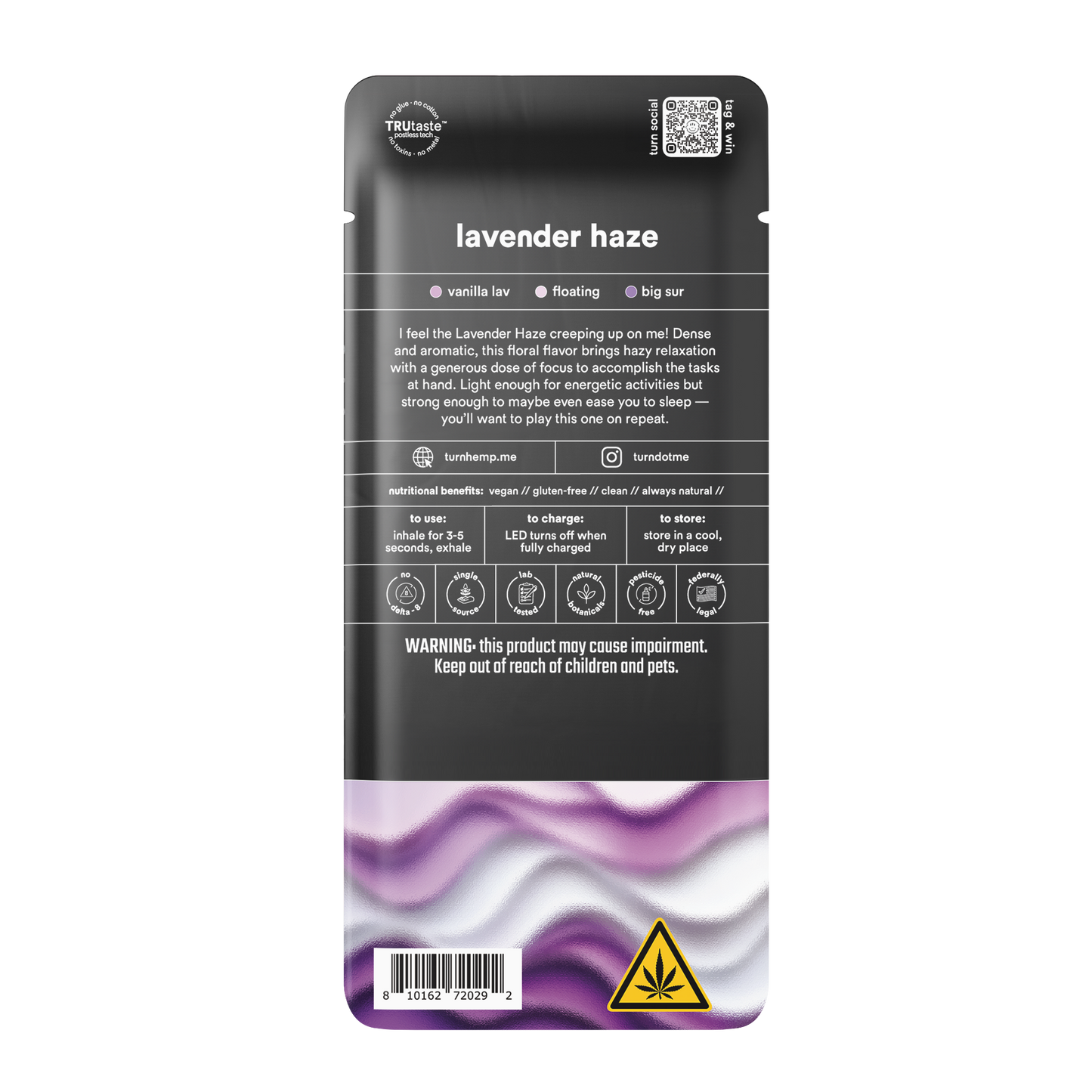 lavender haze // 2.0g // thca