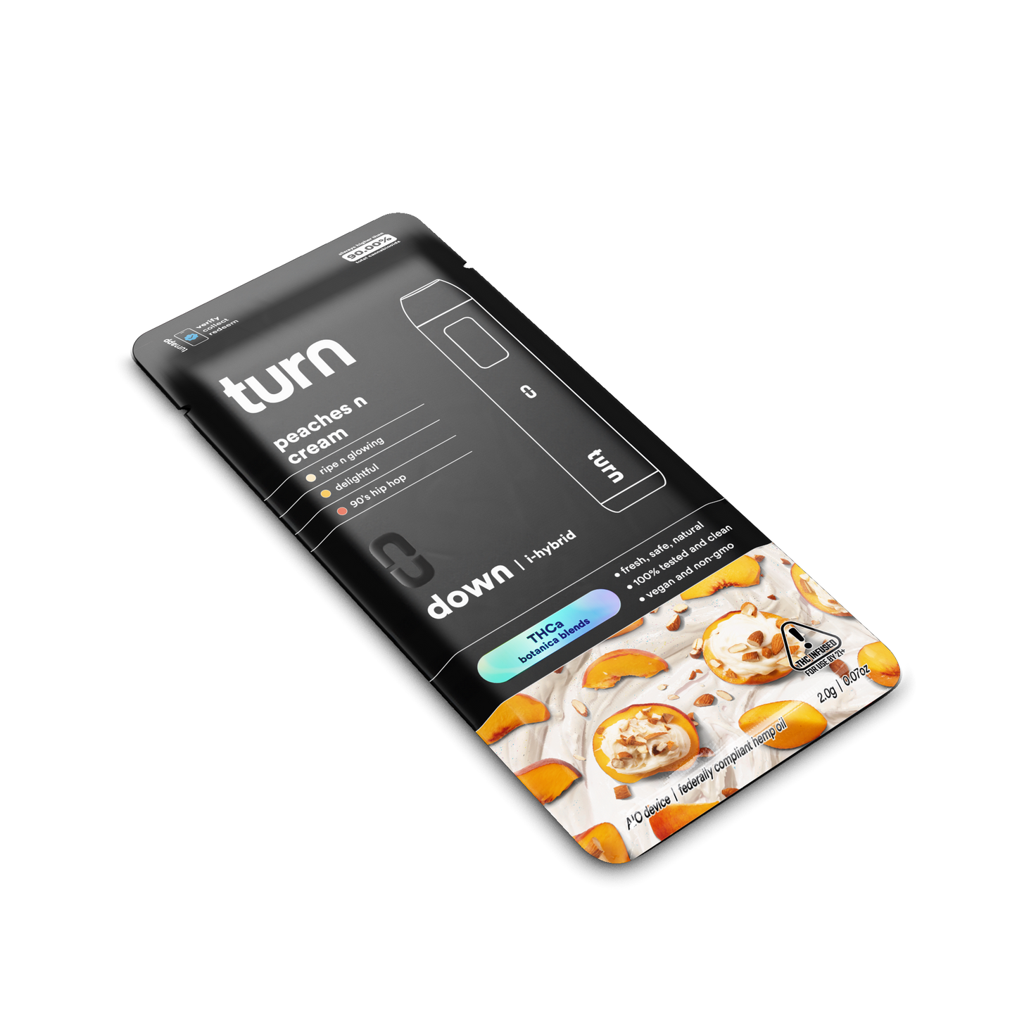 peaches n cream // 2.0g // thca