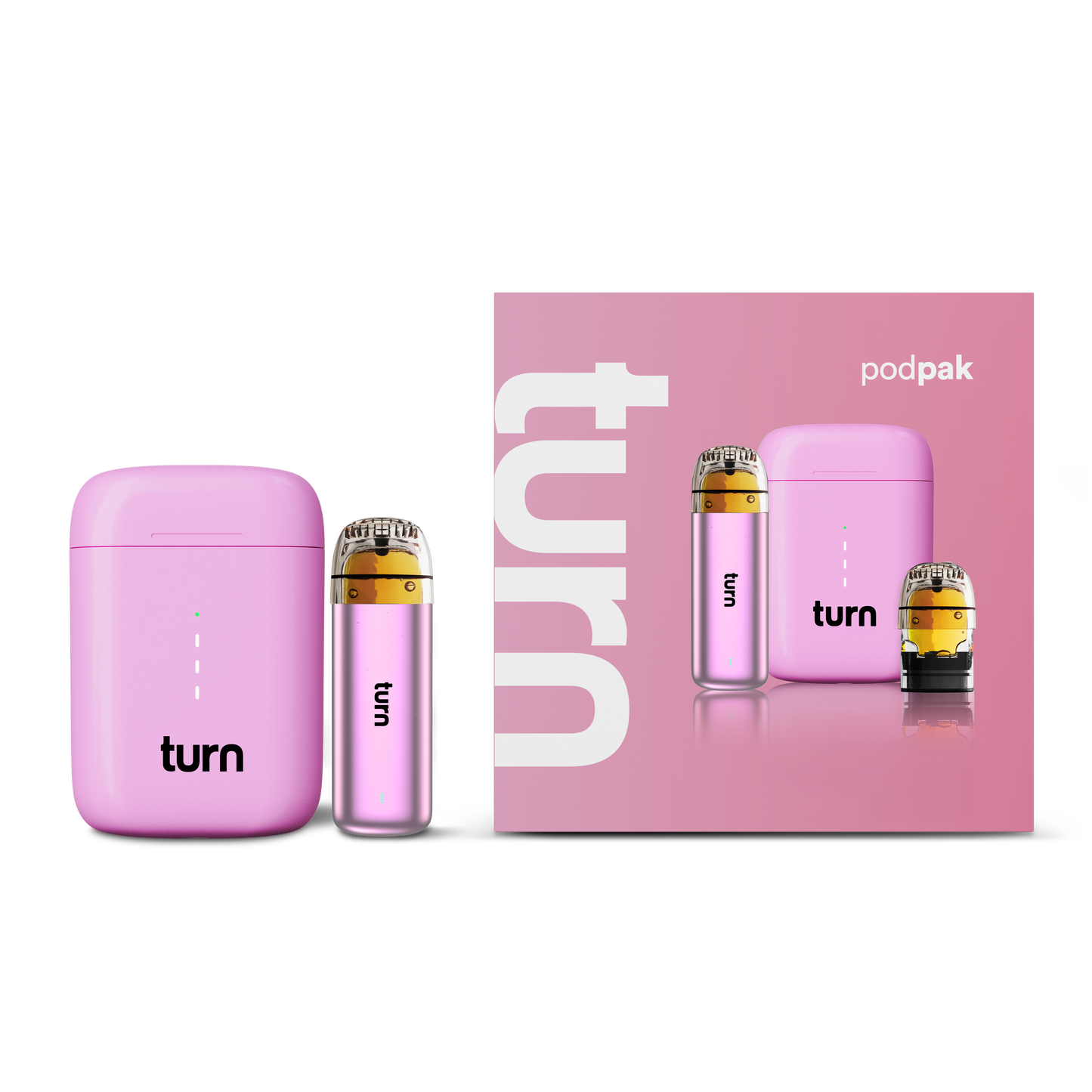 turn podpak // pink