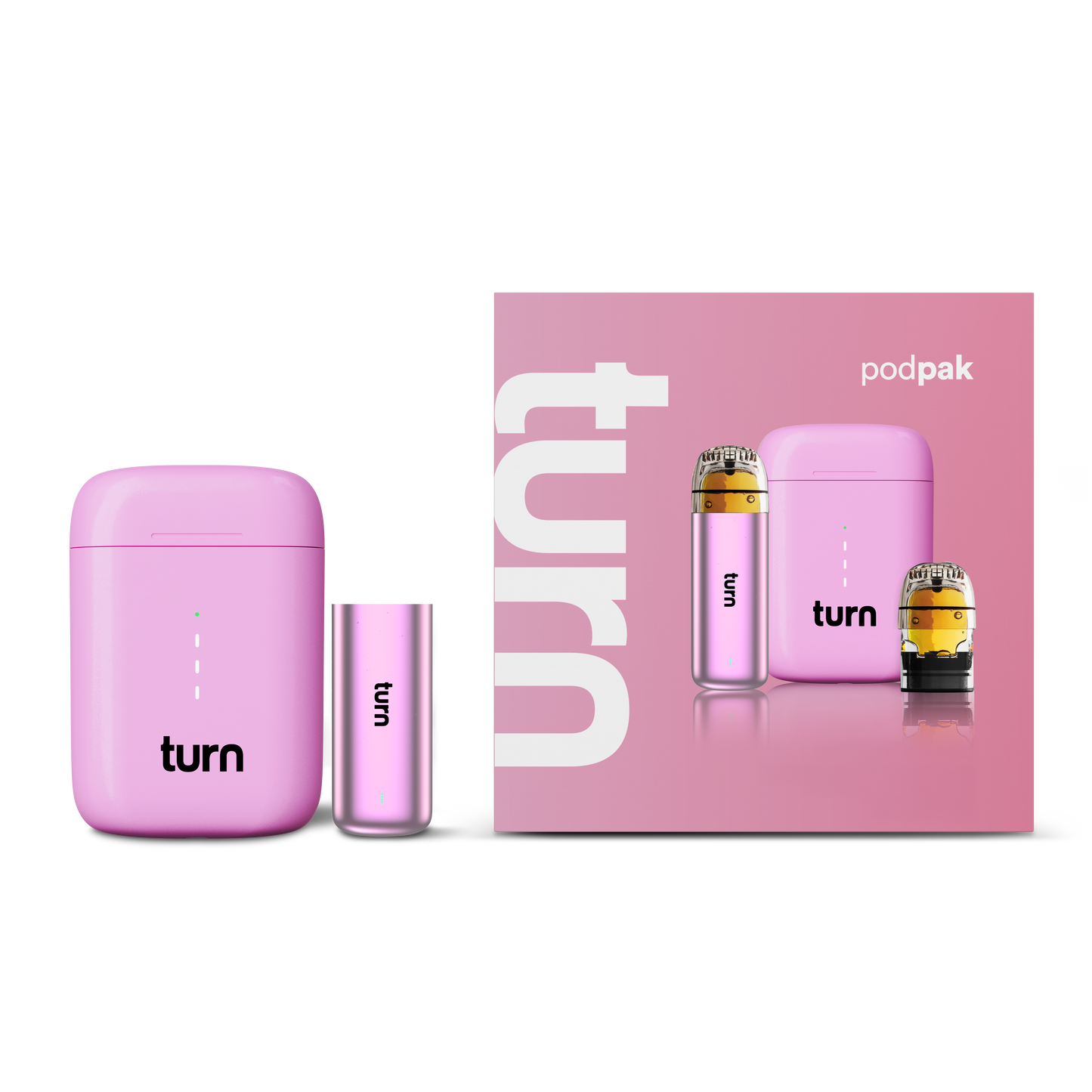 turn podpak // pink