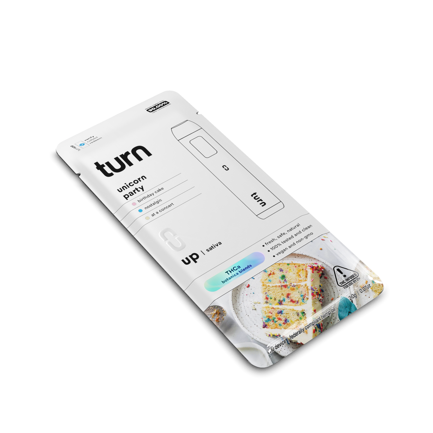 unicorn party // 2.0g // thca