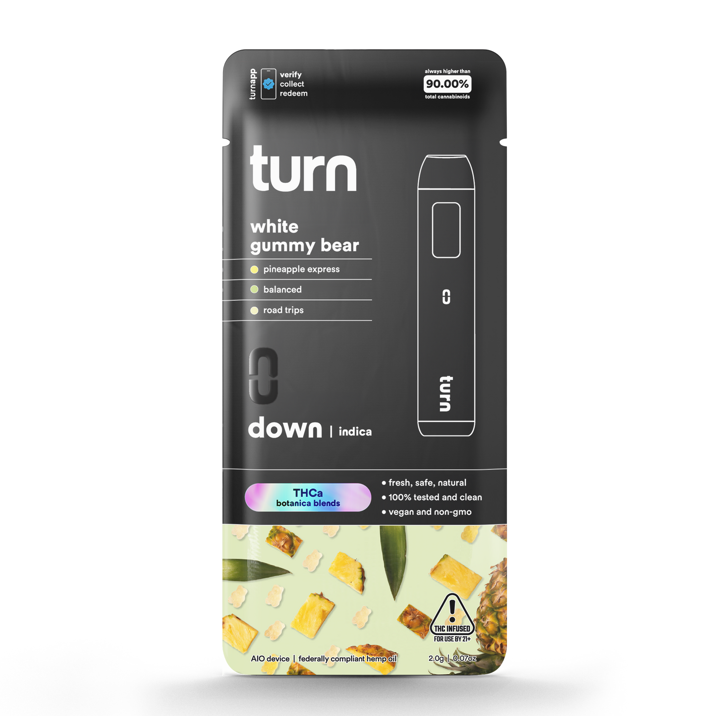 white gummy bear // 2.0g // thca