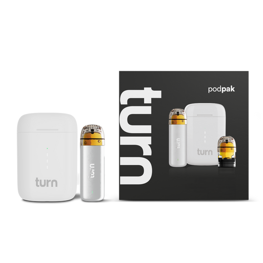 turn podpak // white